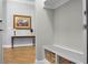 Inviting entryway featuring a console table, painting, stylish decorations, and storage at 729 Quintan St, Summerville, SC 29486