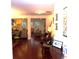 The living room has beautiful hardwood floors and a comfortable and inviting feel at 8592 Sentry Cir, North Charleston, SC 29420