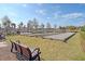 Bocce ball court in the community; a great amenity at 87 Morning Song St, Summerville, SC 29485