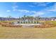Scenic community pond and fountain are surrounded by lush landscaping and beautiful single-Gathering homes at 87 Morning Song St, Summerville, SC 29485