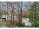 Enjoy the serene backyard view of a pond surrounded by trees at 102 Brush Blvd, Goose Creek, SC 29445