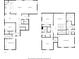 Detailed floorplan showcasing the layout of both floors, including room names and dimensions at 107 Cotton Blossom Way, Summerville, SC 29485