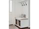 Entryway mudroom with a bench, storage baskets, and convenient hooks for organizing at 1327 Bob White Dr, Charleston, SC 29412