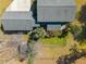 Aerial view of a home showing the roof, backyard, landscaping, and surrounding trees at 2101 Heavens Way, Summerville, SC 29483