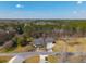 Charming home with a covered front porch, attached garage, and tree filled yard at 2101 Heavens Way, Summerville, SC 29483