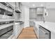 Well-equipped kitchen featuring stainless steel appliances, a center island, and ample cabinet space at 2210 Norwood Oaks Dr, Mount Pleasant, SC 29466