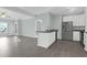 Kitchen with stainless steel appliances and large kitchen island at 2212 Telfair Way, Charleston, SC 29412