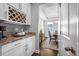 Wet bar with wine storage, granite countertops, adjacent to dining room at 242 Bering Ln, Summerville, SC 29486