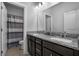 Clean and modern bathroom featuring a double vanity and sleek fixtures at 242 Bering Ln, Summerville, SC 29486