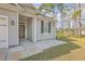 Close-up of the front entrance, showcasing the door, landscaping, and welcoming details at 94 Dean Dr, Summerville, SC 29483
