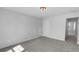 Bedroom features neutral carpeting, a ceiling light, and white walls at 96 Dean Dr, Summerville, SC 29483