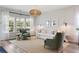 Inviting living room with hardwood floors, a cozy seating area, and large windows at 102 Snow St, Summerville, SC 29486