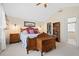 Bedroom with closet and ensuite bathroom at 109 White Pine Way, Summerville, SC 29485
