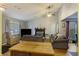 Inviting living room with a fireplace, neutral paint, comfortable seating, and natural light at 114 Tennyson Way, Summerville, SC 29486
