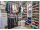 Spacious walk-in closet featuring ample shelving and hanging space for clothes, shoes, and accessories at 1261 Gannett Rd, Mount Pleasant, SC 29464