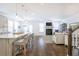 Comfortable living area with a fireplace and abundant natural light at 1261 Gannett Rd, Mount Pleasant, SC 29464