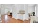 View of the kitchen, dining, and living spaces featuring an open floor plan at 1300 Carol Oaks Dr, Mount Pleasant, SC 29466