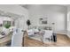 Open floor plan featuring a cozy living room and dining area, great for modern living at 151 Cantona Dr, Summerville, SC 29483