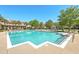 Inviting community pool surrounded by comfortable lounge chairs, perfect for relaxation and recreation at 1600 Long Grove Dr # 1621, Mount Pleasant, SC 29464