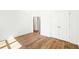 Bright bedroom offers wood floors and closet space at 1630 Balsam St, Charleston, SC 29407