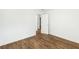 Bright bedroom features wood floors and white trim throughout at 1630 Balsam St, Charleston, SC 29407