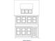 Detailed exterior elevation showing the architecture of the townhome at 167 Cantona Dr, Summerville, SC 29483