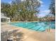 Community pool with clear water, multiple swimming lanes and pool-side furniture at 1941 Zonny Moss Dr, Johns Island, SC 29455