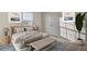 Serene bedroom with neutral tones, natural lighting, and ample closet space, ideal for relaxation at 223 Denham St, Summerville, SC 29486