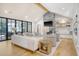 Bright living room with a vaulted ceiling, stone fireplace, built-in shelving, and ample seating at 299 Bampfield Dr, Mount Pleasant, SC 29464