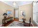 Inviting hallway with hardwood floors and decorative accents at 3034 Maritime Forest Dr, Johns Island, SC 29455