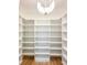 Walk-in pantry with extensive shelving for optimal storage and organization at 3853 Delinger Dr, Mount Pleasant, SC 29466