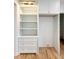 Spacious white pantry with custom shelving, drawers, and ample storage space at 3853 Delinger Dr, Mount Pleasant, SC 29466