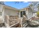 Backyard featuring a wooden deck and a house with sliding glass doors at 422 Jean Wells Dr, Goose Creek, SC 29445