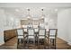 Kitchen island with pendant lighting, stainless appliances, and lots of counter space at 436 Rowley Ln, Summerville, SC 29486