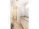 Clean bathroom with granite countertops, and a separate toilet and shower area at 6118 Hazelhurst Ln, Ravenel, SC 29470
