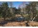 Scenic pond surrounded by trees, providing a private and natural backdrop at 6118 Hazelhurst Ln, Ravenel, SC 29470