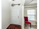 Inviting entryway features a white door and charming decor accents at 613 Zinnia Dr, Goose Creek, SC 29445