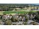 Aerial view of lovely homes located on a golf course community near the ocean at 747 Spinnaker Beachhouse, Seabrook Island, SC 29455