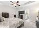 Spacious main bedroom features a tray ceiling, neutral decor, and an en-suite bathroom at 779 Hamlet Cir, Goose Creek, SC 29445