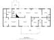 Detailed floor plan of the home, showcasing the layout and dimensions of each room for easy visualization at 8072 Bing Hill Road Rd, Adams Run, SC 29426