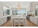 Spacious kitchen island with seating and amazing lake views at 821 Bulls Bay Blvd, Mount Pleasant, SC 29429