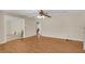 Living room featuring hardwood floors and an open floorplan, with views to other rooms at 834 Prince John Dr, Charleston, SC 29407