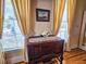 Antique buffet with ornate wood and decorations at 1003 Wichman St, Walterboro, SC 29488