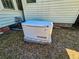 Close up of the Generac generator with the side of the house in the background at 1003 Wichman St, Walterboro, SC 29488