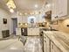 Classic kitchen features granite counters, stainless appliances, and ample cabinet space at 1003 Wichman St, Walterboro, SC 29488