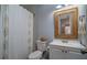 Bathroom with a shower-tub combo, vanity, and neutral-toned decor at 1054 Anna Knapp Blvd # 4E, Mount Pleasant, SC 29464