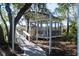 Charming gazebo with screened walls on the lake available for residents and their guests at 1054 Anna Knapp Blvd # 4E, Mount Pleasant, SC 29464