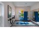 Bright workout room with medicine balls, exercise mat and mirror, a tranquil place to keep fit at 1054 Anna Knapp Blvd # 4E, Mount Pleasant, SC 29464