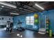 Modern gym featuring fitness equipment, an open ceiling, and an airy space for a great workout at 1054 Anna Knapp Blvd # 4E, Mount Pleasant, SC 29464