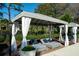 Poolside cabana with comfortable lounge seating at 1054 Anna Knapp Blvd # 4E, Mount Pleasant, SC 29464